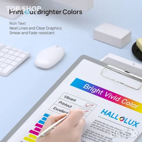 HALLOLUX 950XL 951XL Касети с мастило за HP 950 951 XL за Officejet Pro 251dw 276dw 8100 8600, снимка 2 - Консумативи за принтери - 49522733