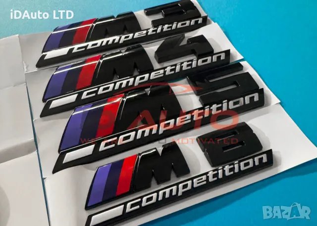 Bmw емблема, m5, m3, m4, бмв надпис букви бадж стикер, e60 e90 x5, снимка 4 - Аксесоари и консумативи - 47881628
