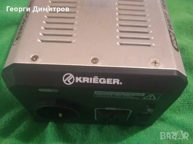 Конвертор-трансформатор "Krieger" от 230 на 120 волта и обратно, 600W+, снимка 3 - Друга електроника - 48562797