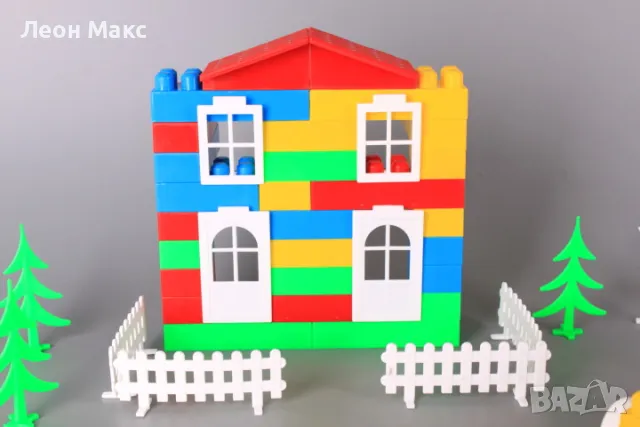 Детски конструктор занимателна игра със 140 части, снимка 5 - Конструктори - 47798956