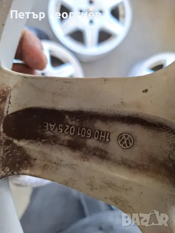 АЛУМИНИЕВИ ДЖАНТИ- ФОЛКСВАГЕН -4х100х57-15цола, снимка 6 - Гуми и джанти - 47575481