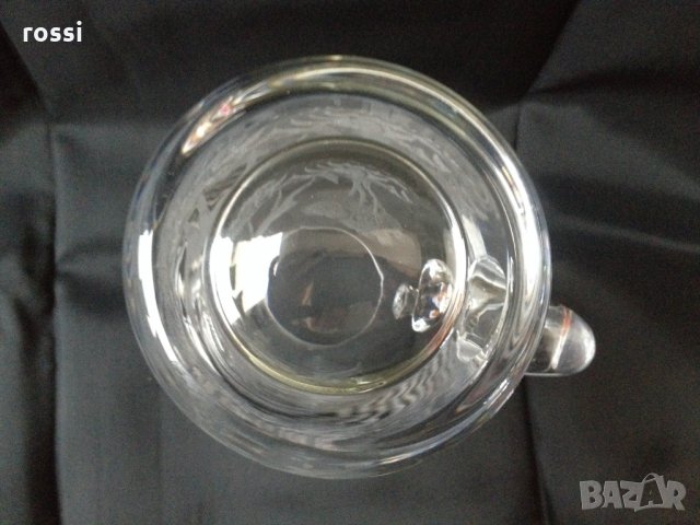 Немска ловна ръчно шлифована стъклена чаша за бира 0,5 л.,  нова, снимка 11 - Колекции - 27099048