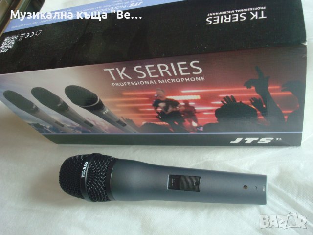  Кабелен вокален микрофон JTS TK-350 с кабел, снимка 6 - Микрофони - 38309676