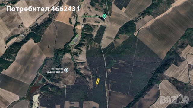  Парцел 2320 м2 - отличен за лозе/градина/пчелин, до път Дебър–Брягово, снимка 11 - Парцели - 52562178