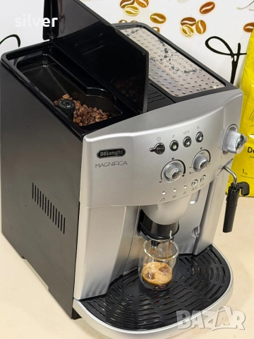Кафемашина кафе автомат delonghi magnifica с гаранция, снимка 9 - Кафемашини - 52313882