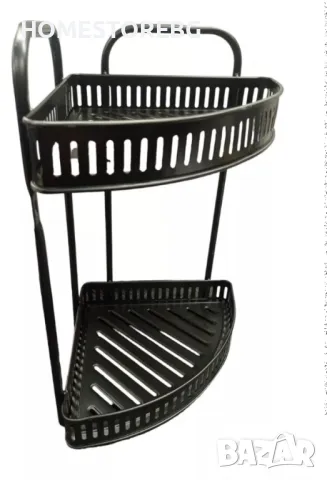 🗄️ Ъглова стойка за подправки – Органайзер с 2 нива за всеки дом! 🗄️, снимка 6 - Аксесоари за кухня - 49887938