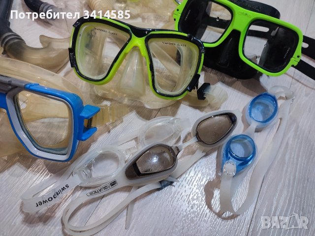 Подводни очила, маски, шнорхели, снимка 3 - Водни спортове - 43326083