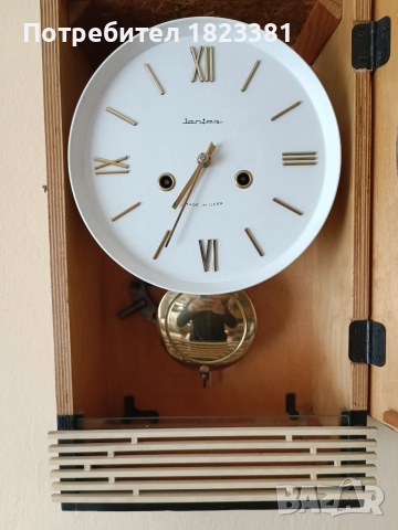 Стенен часовник Янтар, снимка 7 - Антикварни и старинни предмети - 52841826