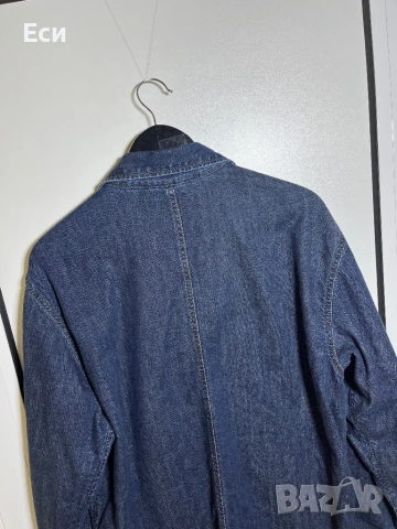 Дънкова риза Carhartt Workwear Blanket Overshirt (оригинал размер М M), снимка 6 - Ризи - 53344262