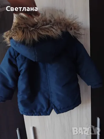 Много топло яке размер 68, снимка 3 - Бебешки якета и елеци - 49196081