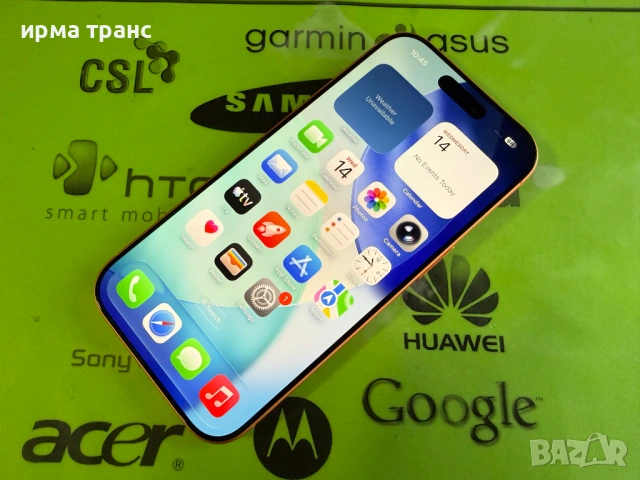 iPhone 17 Pro 1tb Cosmic Orange.1 година гаранция, снимка 2 - Apple iPhone - 53093892