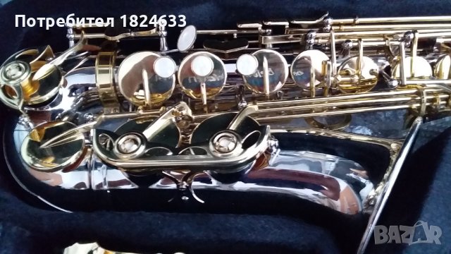 Алто саксофон китайски ИЗПОЛЗВАН, снимка 3 - Духови инструменти - 43937139