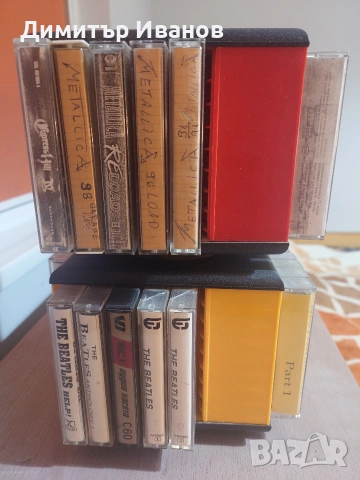 Аудио касети, повечето оригинални - 63 броя. 