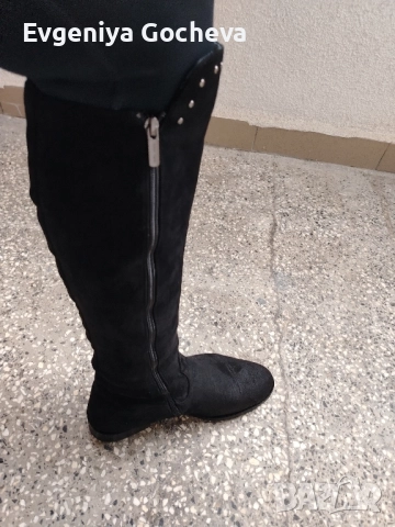 ниски чизми ботуши 39 номер , снимка 2 - Дамски ботуши - 52298143