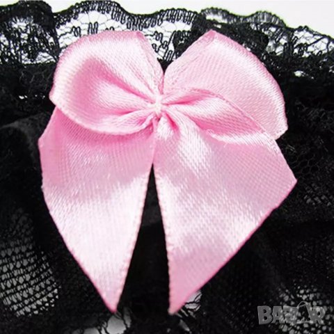 Еротично и секси дамско бельо. Бикини и прашки с перли и отворено дъно, снимка 2 - Бельо - 33480198