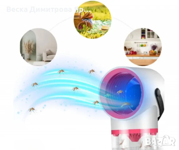 LED лампа против комари, снимка 18 - Други стоки за дома - 51082685