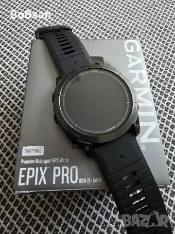 Garmin Epix Gen2 Sapphire Titanium 51 mm, снимка 2 - Смарт часовници - 48049062