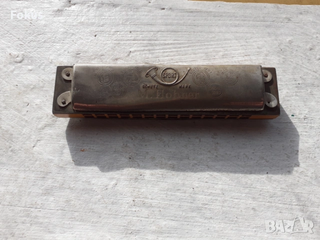 Колекционерска хармоника Hohner Sport, снимка 2 - Антикварни и старинни предмети - 53444665