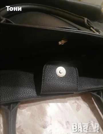 PRIMARK Оригинал Нова Дамска Голяма Чанта Изцяло от Естествена Кожа, снимка 9 - Чанти - 50775591