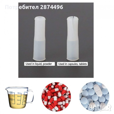 2987 спринцовка за даване на лекарства и хранене на малки кучета и котки, снимка 5 - Други стоки за животни - 36399163