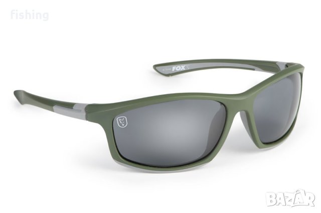 Ново Очила Fox Sunglasses Green/Silver