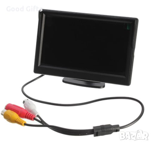 5 инча LCD Монитор за Камера за Задно Виждане, Цветен, снимка 8 - Аксесоари и консумативи - 43018615