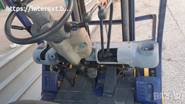 Мотокар Komatsu FG10T-17 (2001) бензинов мотокар , снимка 9 - Индустриална техника - 51584044