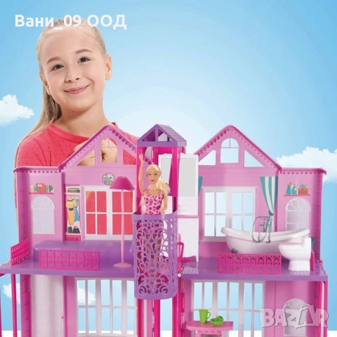 Голяма къща за Барби с асансьор, снимка 4 - Кукли - 53277505