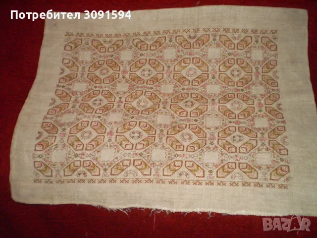 Винтидж ръчно изработена възглавница Българска ръчна бродерия, снимка 5 - Други ценни предмети - 48681596