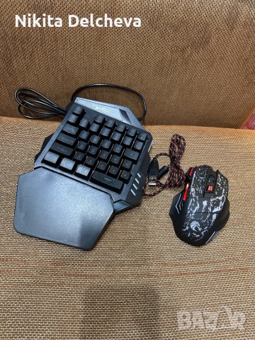 Геймърска клавиатура с мишка, снимка 2 - Клавиатури и мишки - 43186561