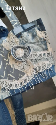 Чанта ръчна изработка , снимка 4 - Чанти - 50967498