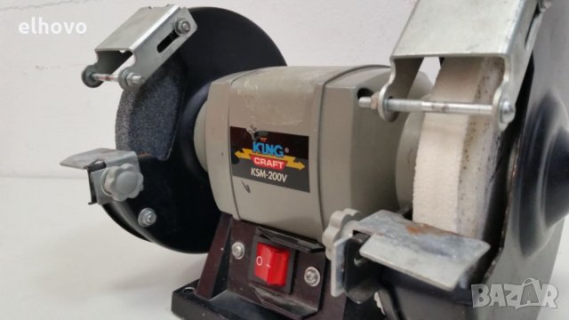 Шмиргел King Craft KSM-200V, снимка 4 - Други инструменти - 27864549