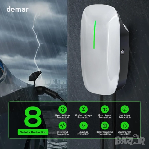 Зарядно устройство тип 2 за електрически превозни средства, снимка 6 - Аксесоари и консумативи - 52672845