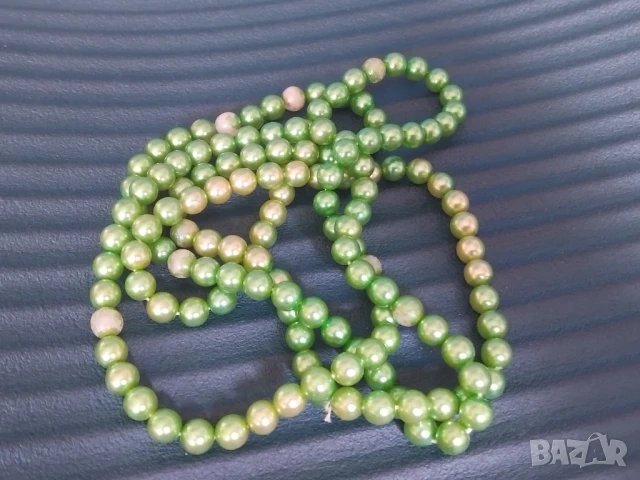 Перлен Дълъг Гердан, снимка 5 - Колиета, медальони, синджири - 51254480