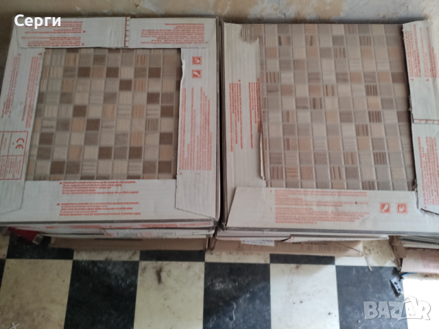 Фаянс/теракот Mosaico Arabesque 34/34/0.7, снимка 7 - Облицовки - 44905285