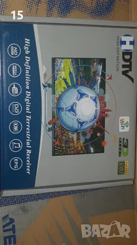 Телевизор 53см JVC + Декодер за ефирна телевизия DVB-T2, снимка 2 - Телевизори - 48045659