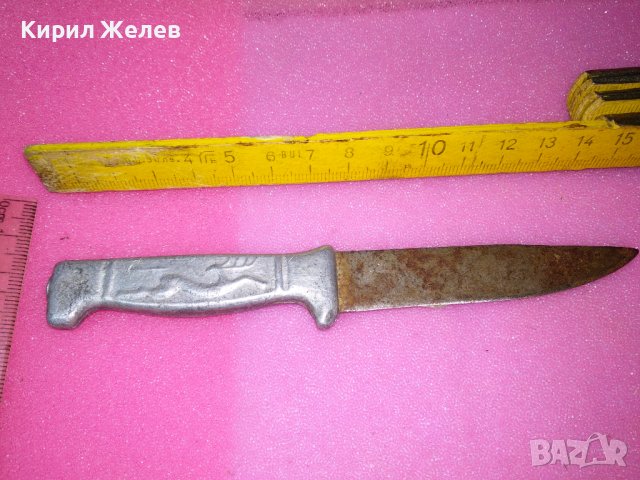 Стар Нож с Елен Еленче Старо Ножче Ловджийски Ловна Ергенска Кама 38418, снимка 6 - Колекции - 44017729