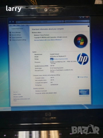 Лаптоп HP Pavilion dv7-2220eq на части, снимка 5 - Части за лаптопи - 51806362