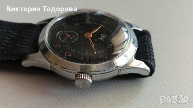 Рядък стар мъжки механичен часовник Свет СССР , снимка 5 - Мъжки - 36609455