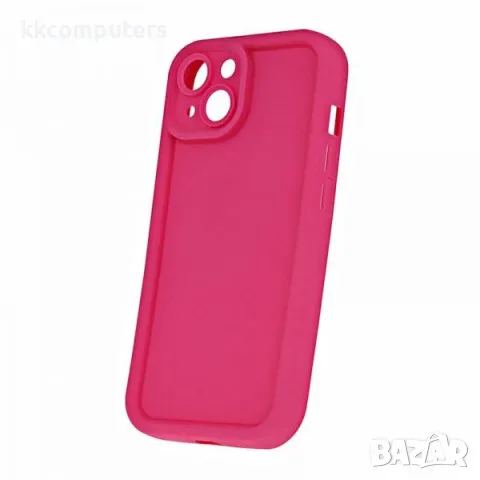 Калъф силикон Rim / Розов / за Xiaomi Redmi 14C 4G Баркод : 3131379, снимка 3 - Калъфи, кейсове - 48700974