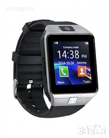 Смарт часовник DZ 09 - SIM карта, SD micro, Bluetooth, Камера, снимка 3 - Смарт гривни - 32481510