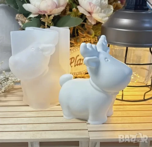 Молд коледен елен, снимка 3 - Форми - 50635543