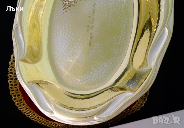 Посребрен съд за сервиране,фруктиера WMF. , снимка 8 - Антикварни и старинни предмети - 36914604