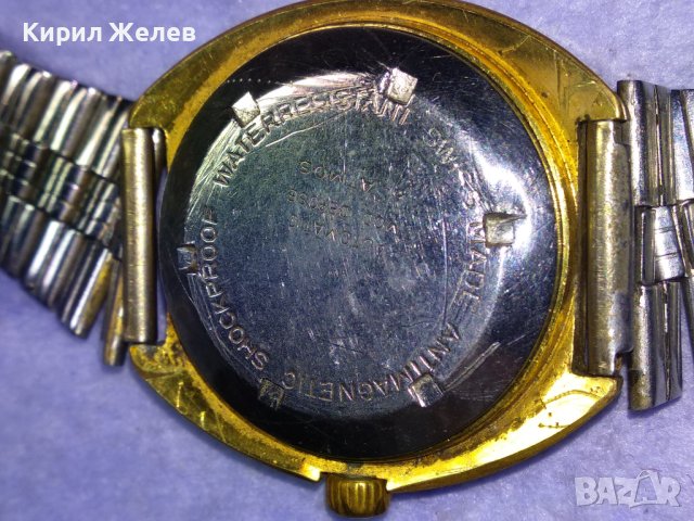 Стар МНОГО РЯДЪК КОЛЕКЦИОНЕРСКИ МЕХАНИЧЕН ШВЕЙЦАРСКИ ЧАСОВНИК с ПОЗЛАТА SWISS MADE 41243, снимка 13 - Антикварни и старинни предмети - 43319480