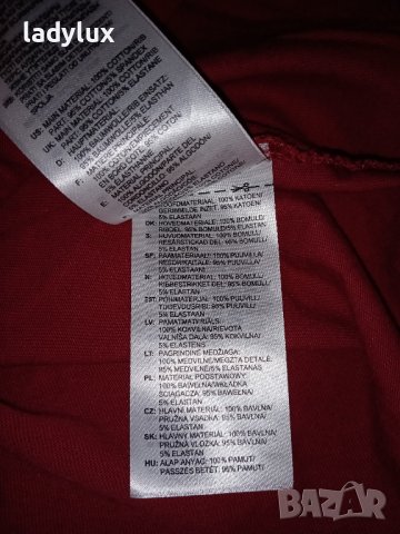 Adidas, Оригинална, 95% Памук, Размер S/М. Код 2142, снимка 7 - Тениски - 43945870