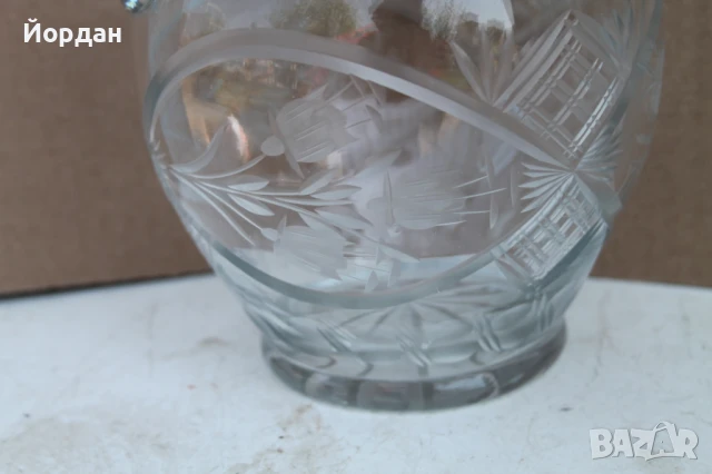 Немска кристална кана, снимка 9 - Колекции - 50606885