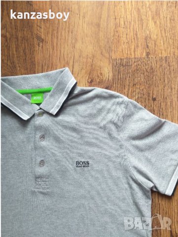 Hugo Boss Green Label Paddy Grey Polo Shirt - страхотна мъжка тениска КАТО НОВА, снимка 10 - Тениски - 33050601
