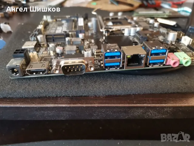 Дънна платка ITX Asus Prime H310T2 R2.0 Socket 1151 + I5-8400 6x2800MHz 4000MHz + 16GB DDR4 3200MHz, снимка 6 - Дънни платки - 49152873