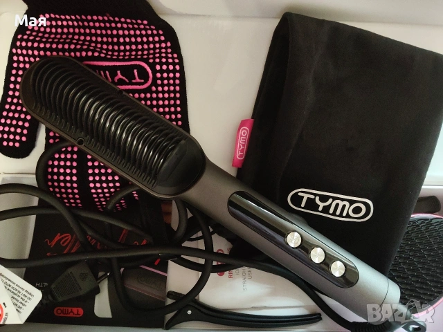 Комбинирана преса тип четка TYMO, снимка 2 - Преси за коса - 53064148