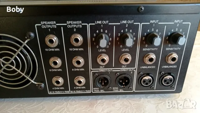  All tube Peavey Classic 60/60 Stereo Power Amplifier/Лампов стерео усилвател крайно стъпало, снимка 4 - Китари - 49891431